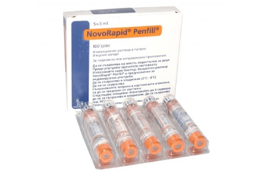 NOVORAPID PENFILL 3 ML 100 IU/ML SUBKUTAN ENJEKSIYON ICIN SOLUSYON ICEREN 5 KARTUS